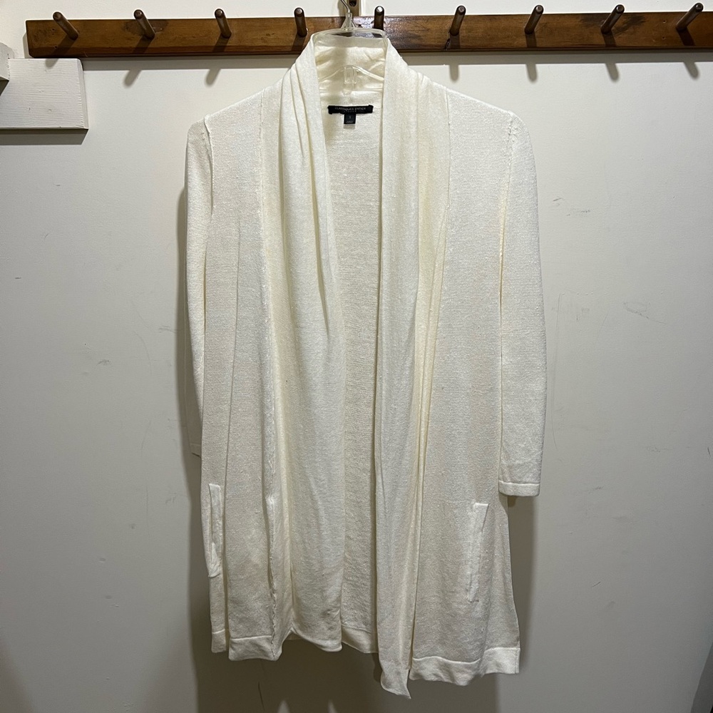 Classiques Entier lightweight sweater. Winter white